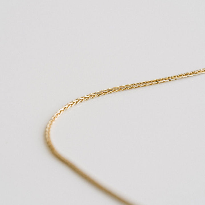 Solid Gold Spiga Chain