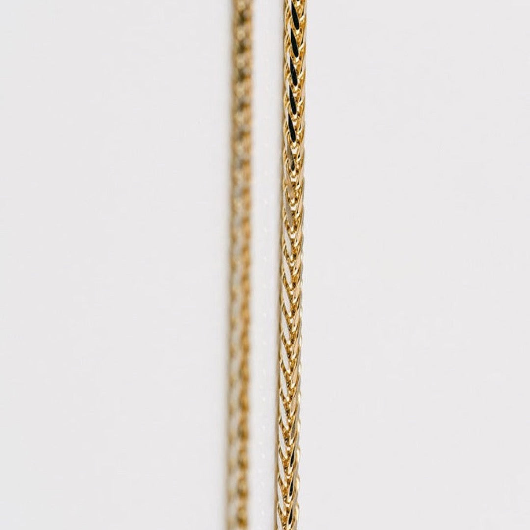 Solid Gold Spiga Chain
