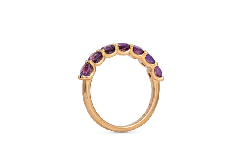 2.10ctw. Purple Sapphire Fancy Band
